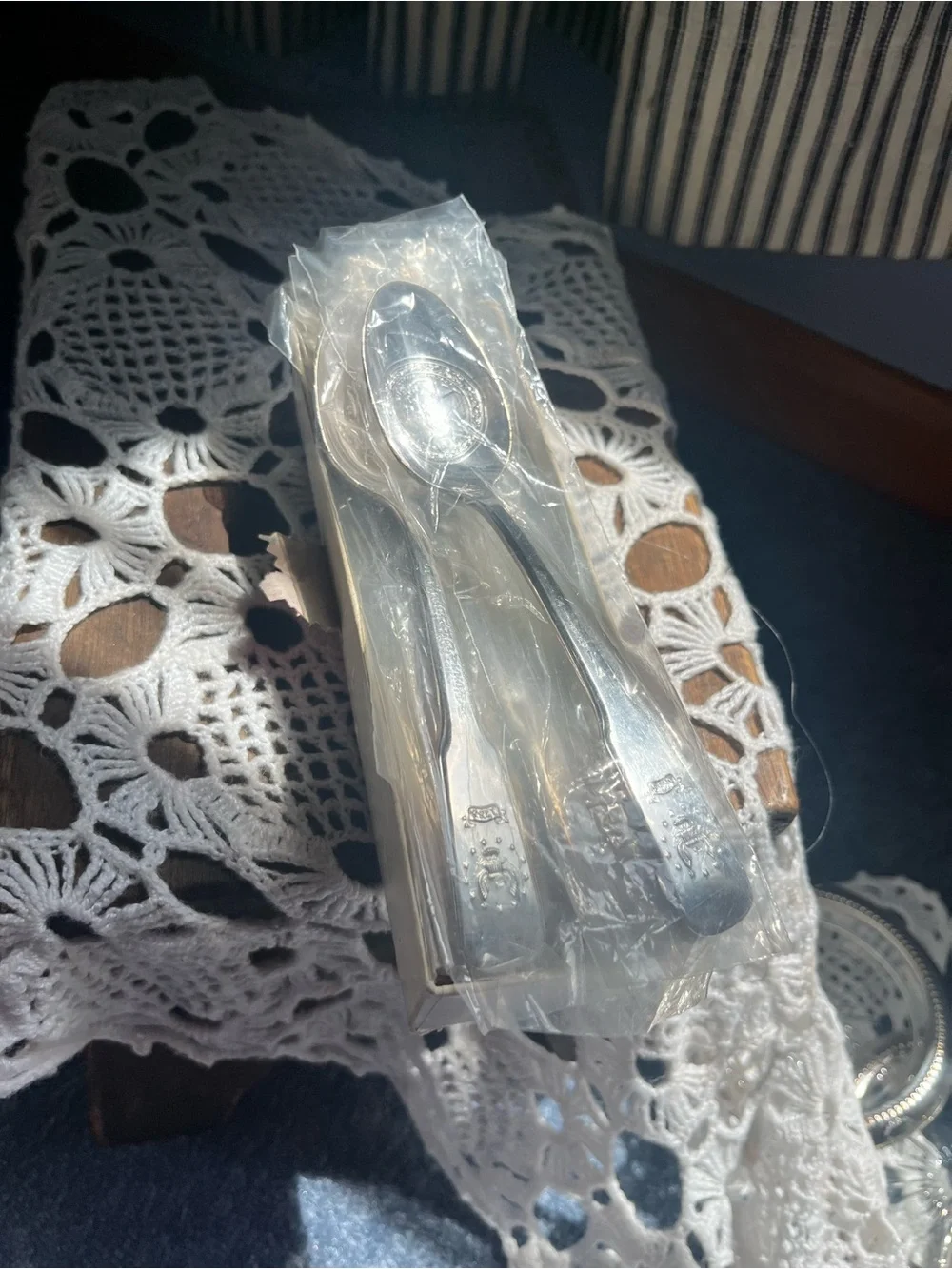 Original Thirteen Colonies Spoon Box - Internat Silver -Bicentennial Collectible